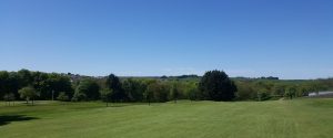 Great views over West Yorkshire, from fairway 3, West Bradford Golf Club