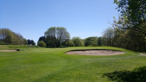 The 5th green at West Bradford Golf Club