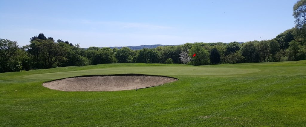 Hole 6 at West Bradford Golf Club