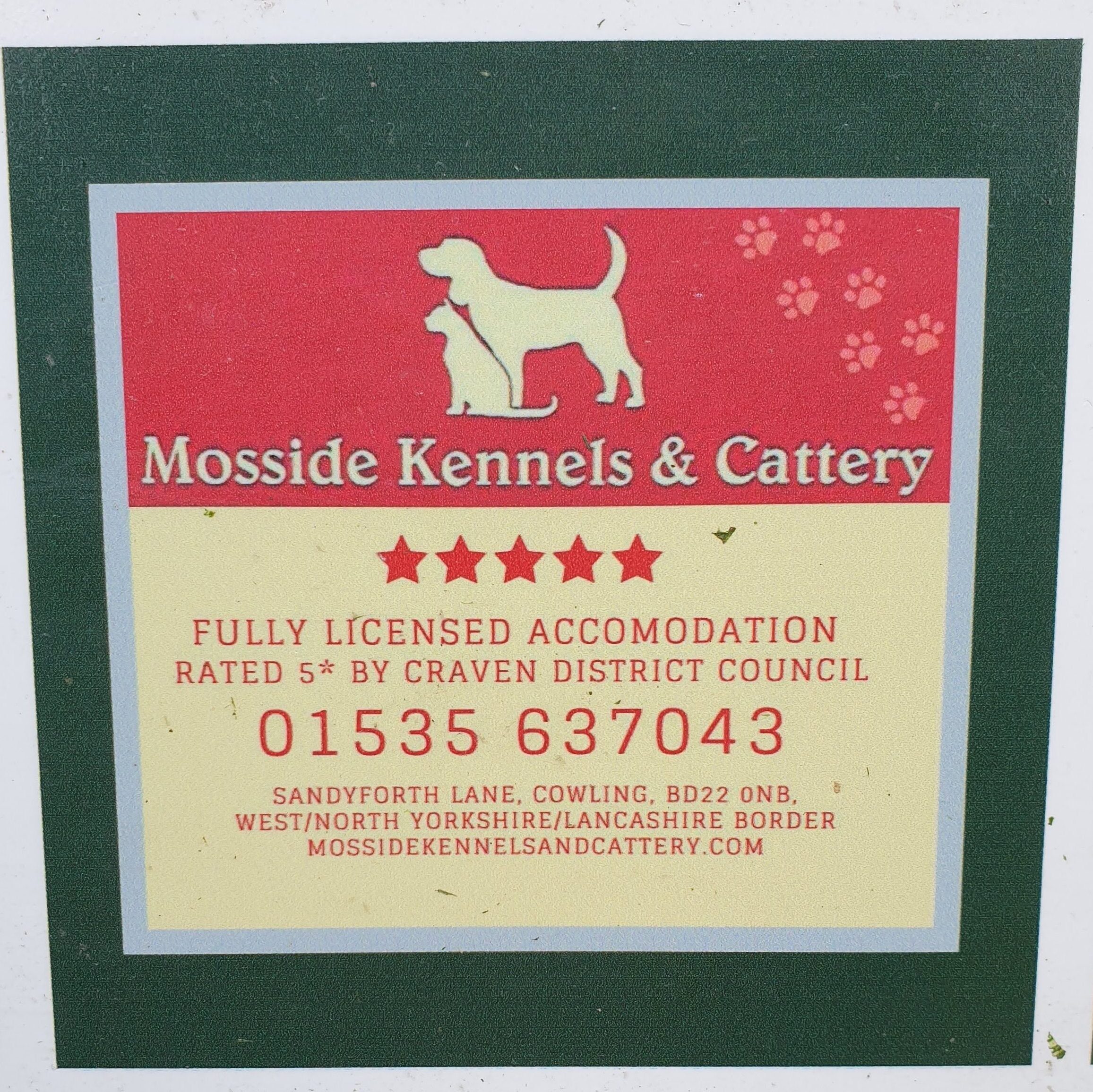 Mosside Kennels & Cattery Logo