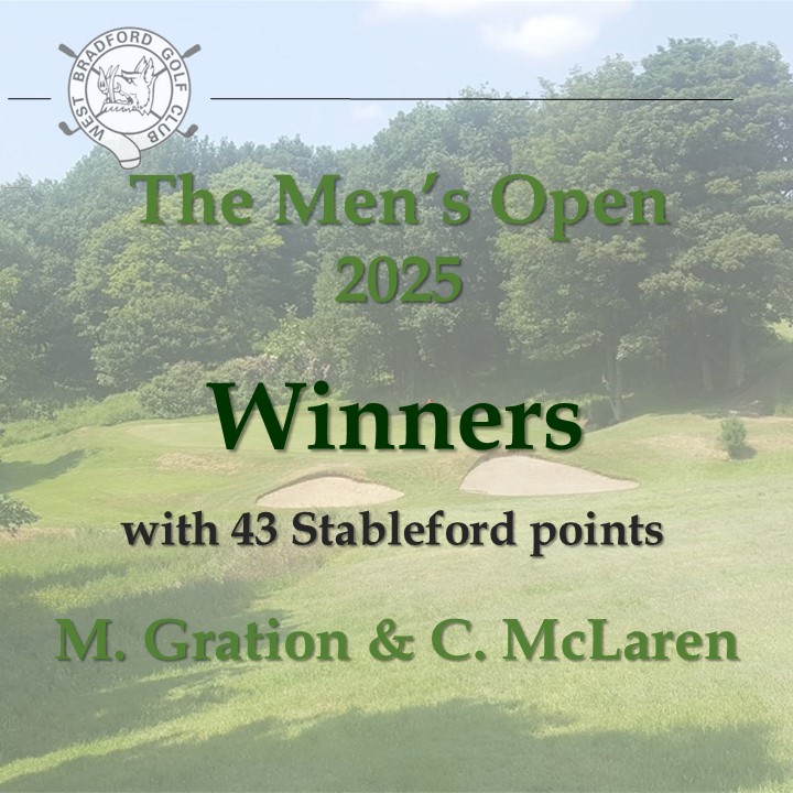 Winners 2025 Men’s Open