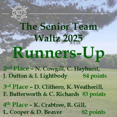 Waltz Runners Up 2025